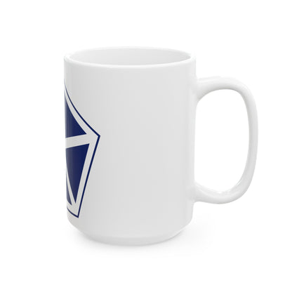 V Corps United States (U.S. Army) White Coffee Mug-The Sticker Space