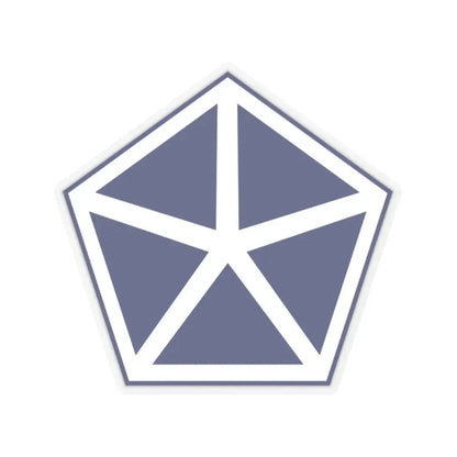 V Corps United States (U.S. Army) STICKER Vinyl Kiss-Cut Decal 2 Inch Transparent - The Sticker Space