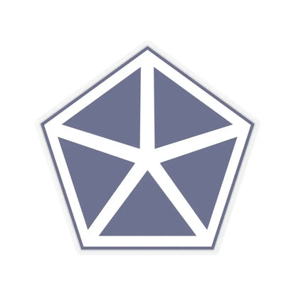 V Corps United States (U.S. Army) STICKER Vinyl Kiss-Cut Decal 3 Inch Transparent - The Sticker Space