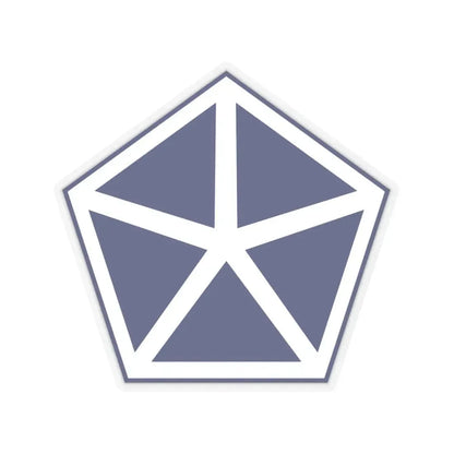 V Corps United States (U.S. Army) STICKER Vinyl Kiss-Cut Decal 6 Inch Transparent - The Sticker Space