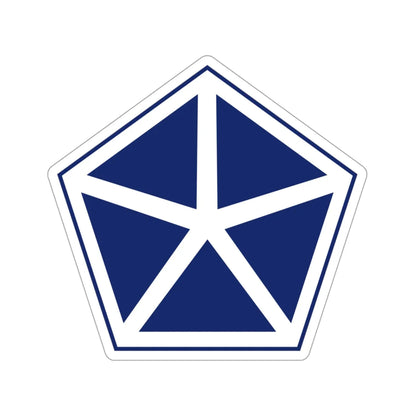 V Corps (U.S. Army) STICKER Vinyl Die-Cut Decal 3 Inch - The Sticker Space