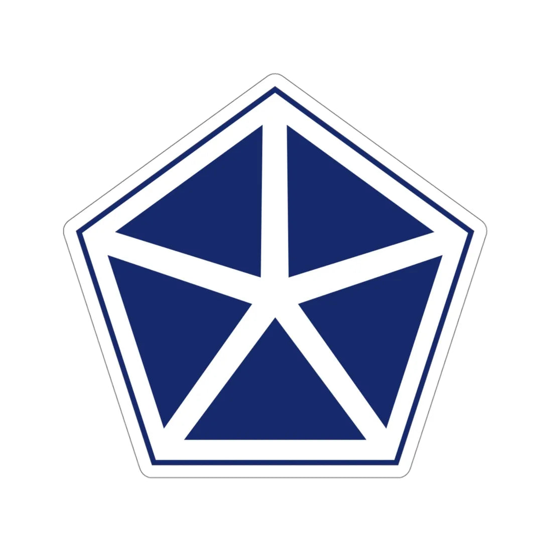 V Corps (U.S. Army) STICKER Vinyl Die-Cut Decal 4 Inch - The Sticker Space