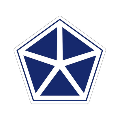 V Corps (U.S. Army) STICKER Vinyl Die-Cut Decal 5 Inch - The Sticker Space