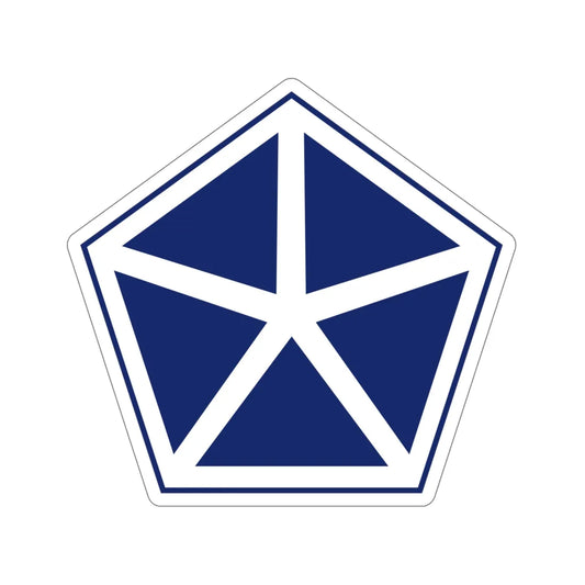 V Corps (U.S. Army) STICKER Vinyl Die-Cut Decal 6 Inch - The Sticker Space