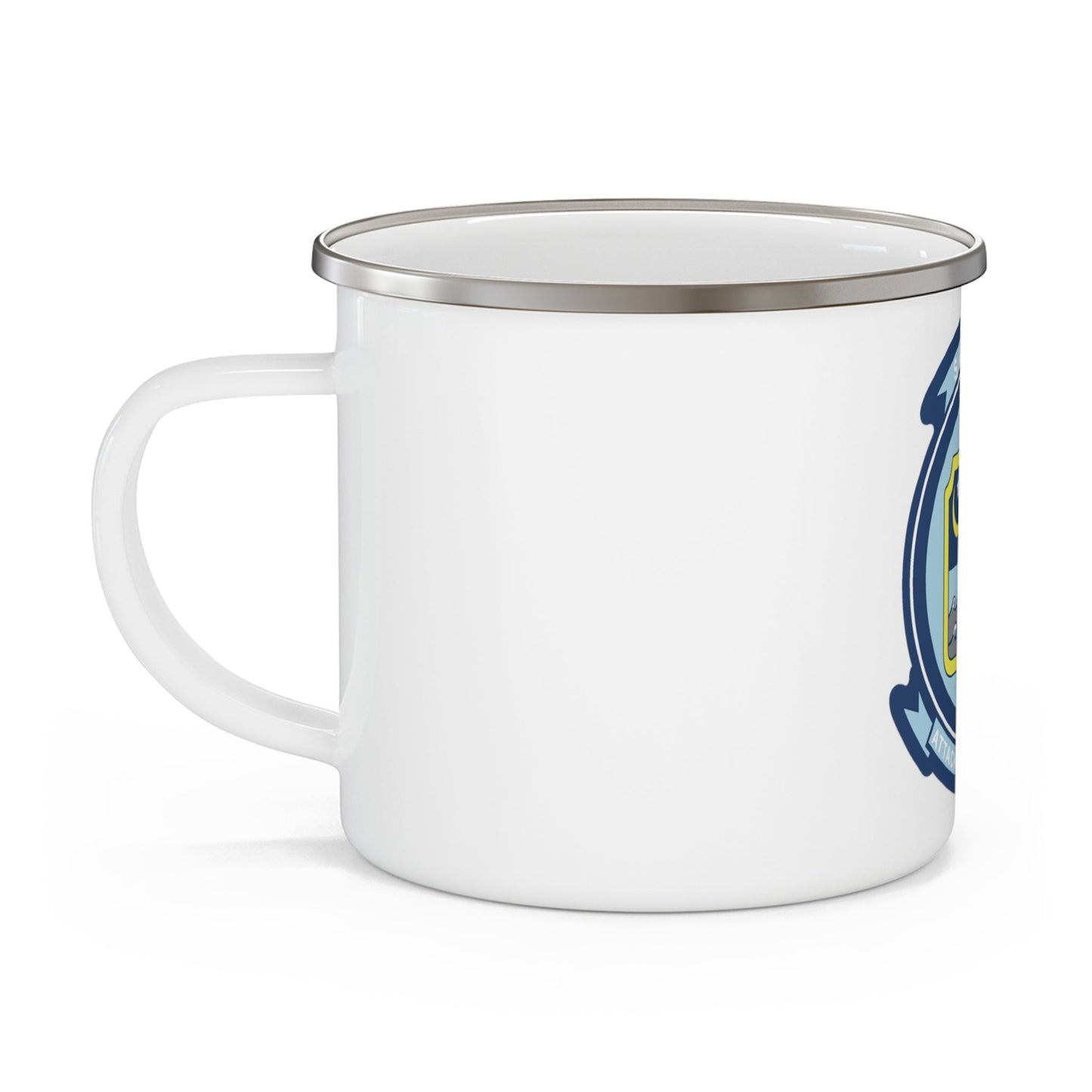 VA 163 SAINTS (U.S. Navy) Enamel Mug 12oz-12oz-The Sticker Space