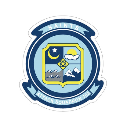 VA 163 SAINTS (U.S. Navy) STICKER Vinyl Die-Cut Decal 4 Inch - The Sticker Space