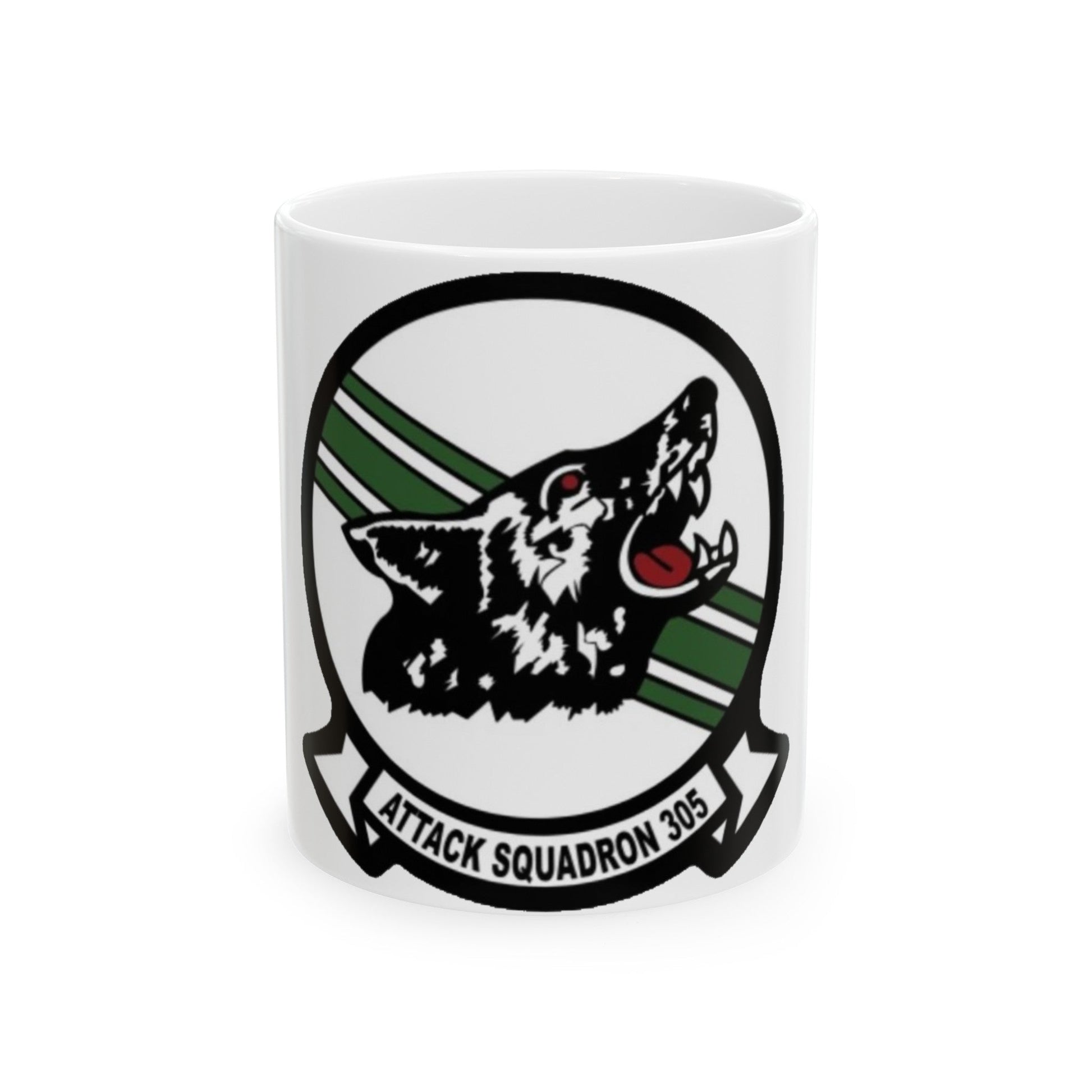 VA 305 Attack Squadron 305 (U.S. Navy) White Coffee Mug-11oz-The Sticker Space