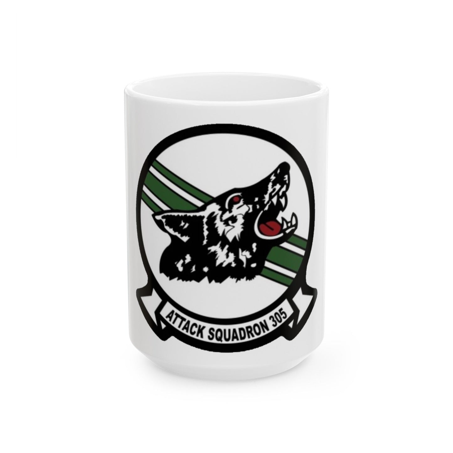 VA 305 Attack Squadron 305 (U.S. Navy) White Coffee Mug-15oz-The Sticker Space