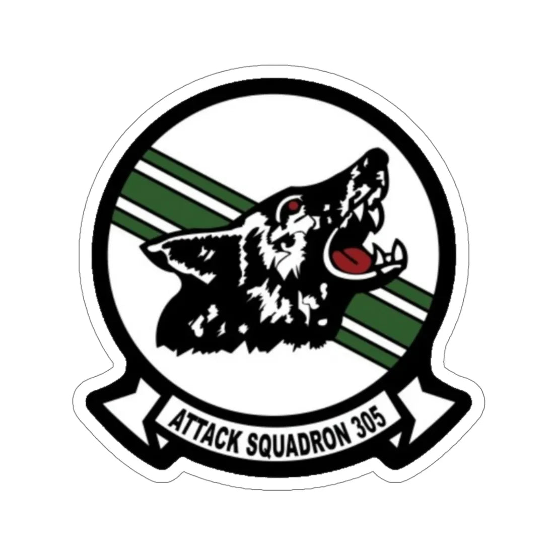 VA 305 Attack Squadron 305 (U.S. Navy) STICKER Vinyl Die-Cut Decal 4 Inch - The Sticker Space