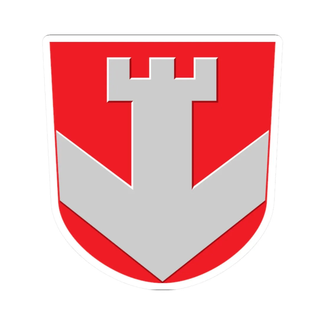 Vaala.vaakuna (Finland) (Coat of Arms) STICKER Vinyl Kiss-Cut Decal 2 Inch White - The Sticker Space