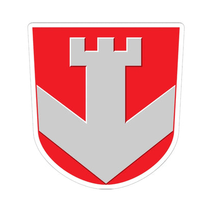 Vaala.vaakuna (Finland) (Coat of Arms) STICKER Vinyl Kiss-Cut Decal 6 Inch White - The Sticker Space