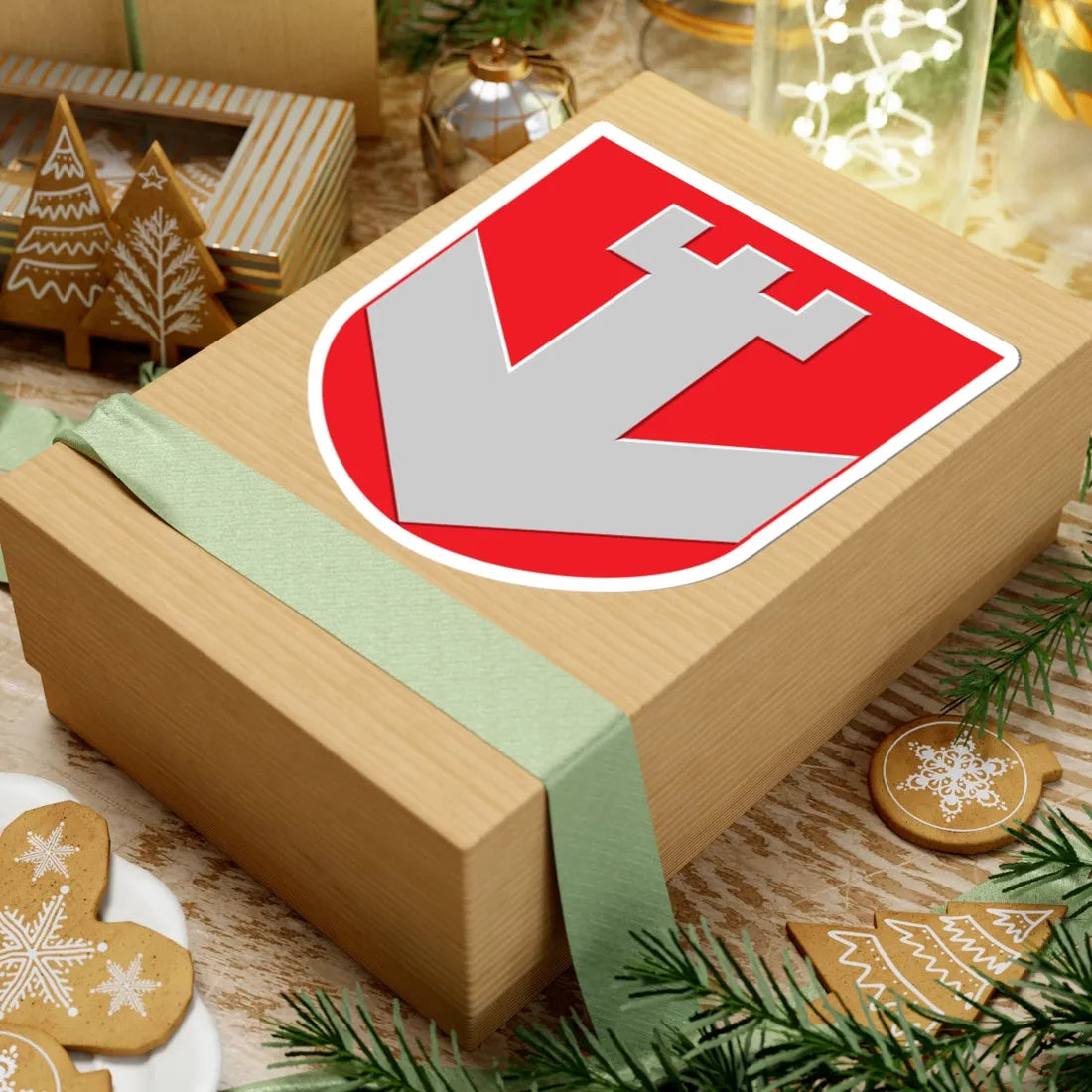 Vaala.vaakuna (Finland) (Coat of Arms) STICKER Vinyl Kiss-Cut Decal - The Sticker Space