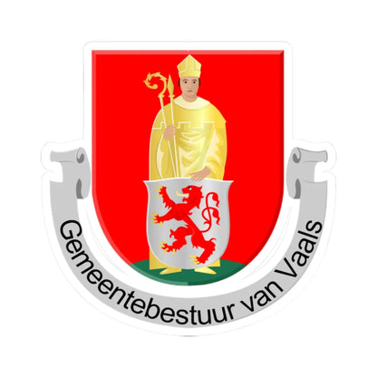 Vaals wapen (Netherlands) (Coat of Arms) STICKER Vinyl Kiss-Cut Decal 2 Inch White - The Sticker Space
