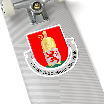 Vaals wapen (Netherlands) (Coat of Arms) STICKER Vinyl Kiss-Cut Decal - The Sticker Space