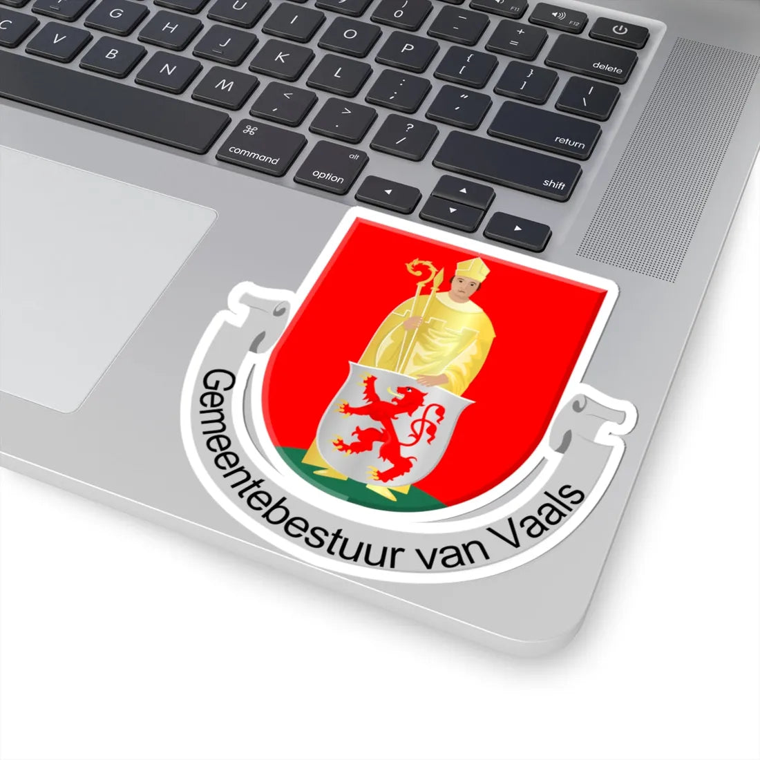 Vaals wapen (Netherlands) (Coat of Arms) STICKER Vinyl Kiss-Cut Decal - The Sticker Space