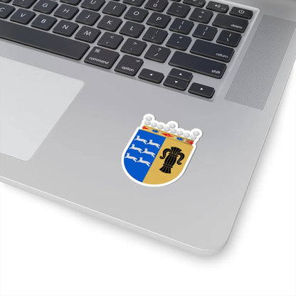 Vaasan lääni.vaakuna (Finland) (Coat of Arms) STICKER Vinyl Kiss-Cut Decal - The Sticker Space