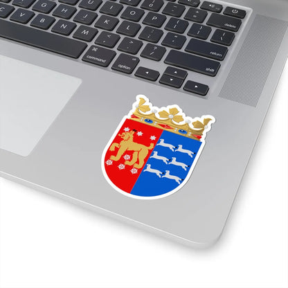 Vaasan lääni.vaakuna.old (Finland) (Coat of Arms) STICKER Vinyl Kiss-Cut Decal - The Sticker Space