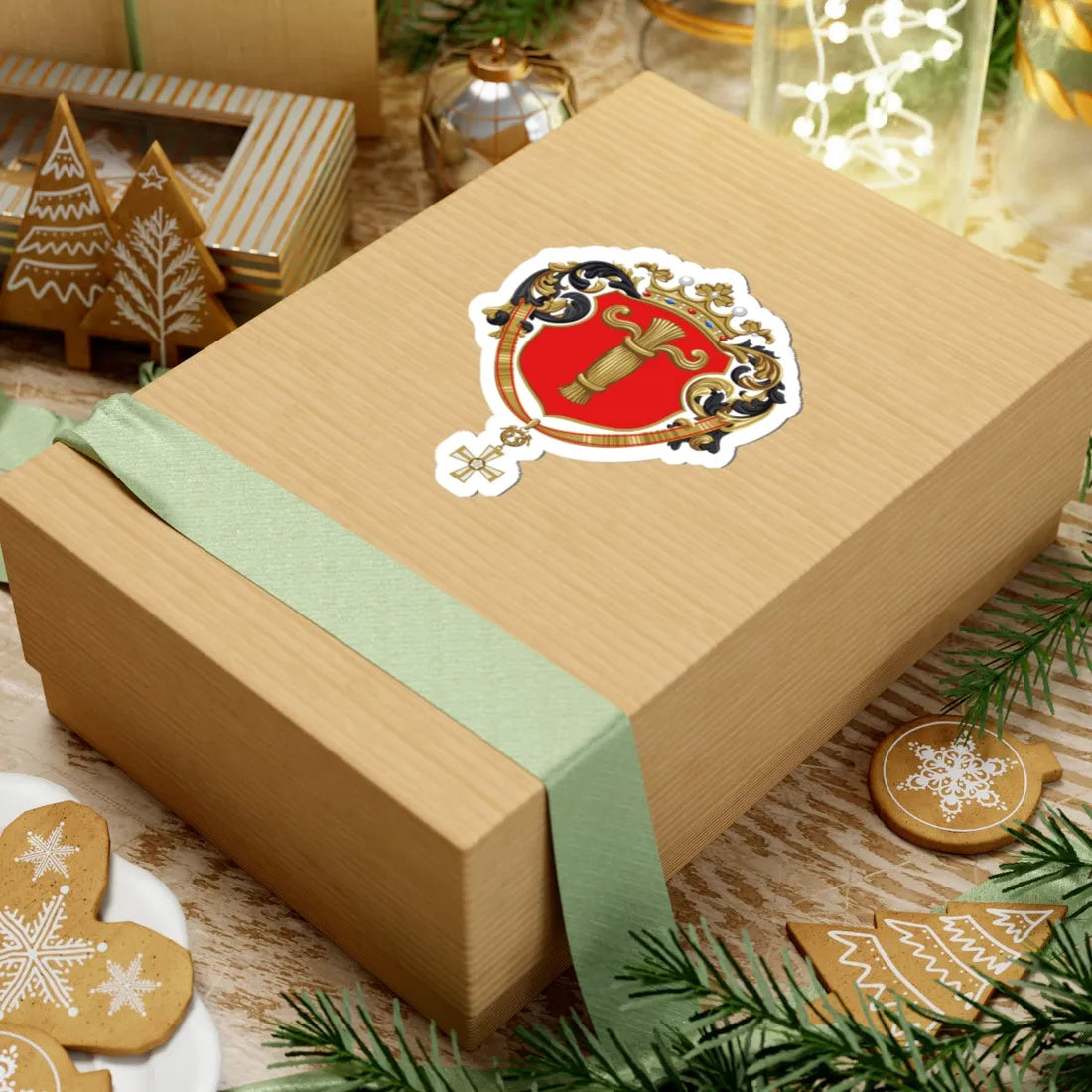 Vaasa.vaakuna2 (Finland) (Coat of Arms) STICKER Vinyl Kiss-Cut Decal - The Sticker Space