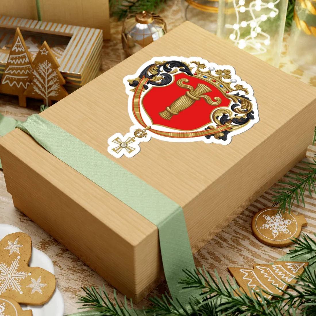 Vaasa.vaakuna2 (Finland) (Coat of Arms) STICKER Vinyl Kiss-Cut Decal - The Sticker Space