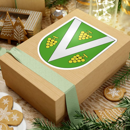 Vacallo-coat of arms (Switzerland) (Coat of Arms) STICKER Vinyl Kiss-Cut Decal - The Sticker Space