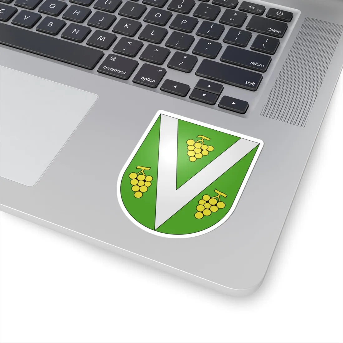 Vacallo-coat of arms (Switzerland) (Coat of Arms) STICKER Vinyl Kiss-Cut Decal - The Sticker Space