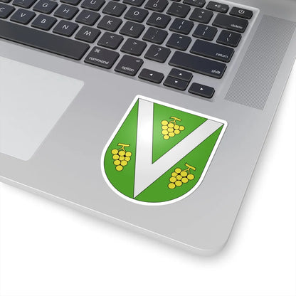 Vacallo-coat of arms (Switzerland) (Coat of Arms) STICKER Vinyl Kiss-Cut Decal - The Sticker Space