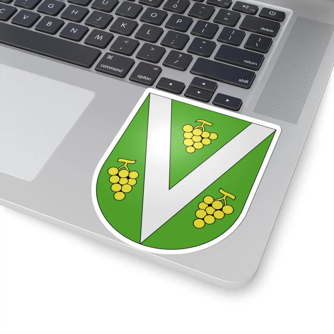 Vacallo-coat of arms (Switzerland) (Coat of Arms) STICKER Vinyl Kiss-Cut Decal - The Sticker Space
