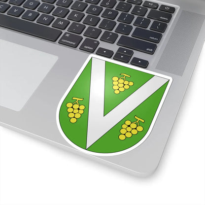 Vacallo-coat of arms (Switzerland) (Coat of Arms) STICKER Vinyl Kiss-Cut Decal - The Sticker Space