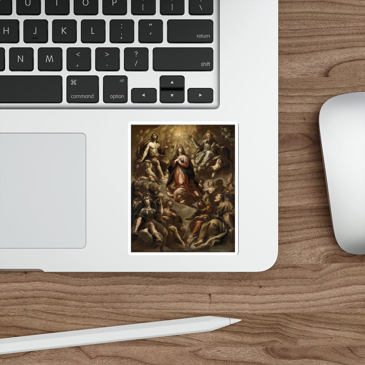 VACCARO, Andrea - Assumption of the Virgin (Artwork) STICKER Vinyl Die-Cut Decal-The Sticker Space