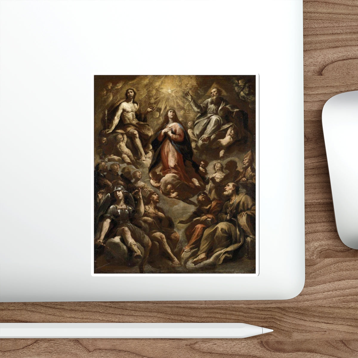 VACCARO, Andrea - Assumption of the Virgin (Artwork) STICKER Vinyl Die-Cut Decal-The Sticker Space