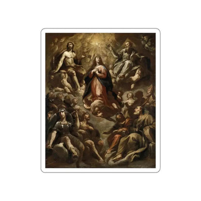 VACCARO, Andrea - Assumption of the Virgin (Artwork) STICKER Vinyl Die-Cut Decal White Die-Cut 2 Inch - The Sticker Space