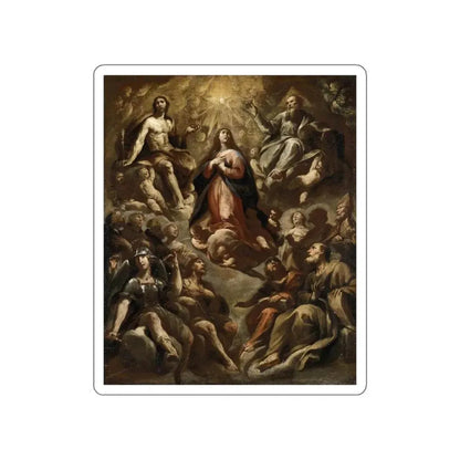 VACCARO, Andrea - Assumption of the Virgin (Artwork) STICKER Vinyl Die-Cut Decal White Die-Cut 3 Inch - The Sticker Space