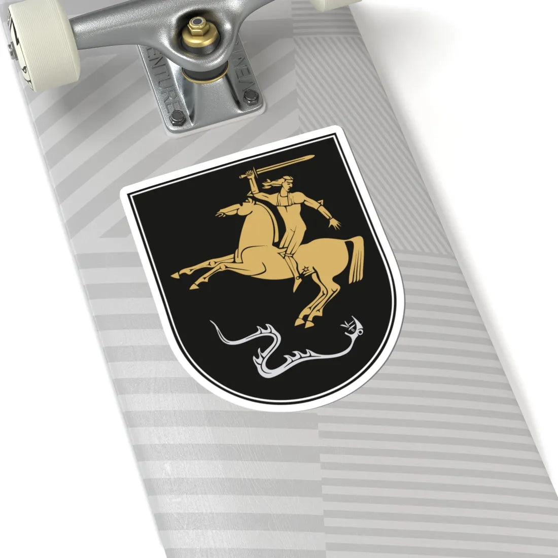 Vadoklių herbas (Lithuania) (Coat of Arms) STICKER Vinyl Kiss-Cut Decal - The Sticker Space