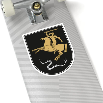 Vadoklių herbas (Lithuania) (Coat of Arms) STICKER Vinyl Kiss-Cut Decal - The Sticker Space