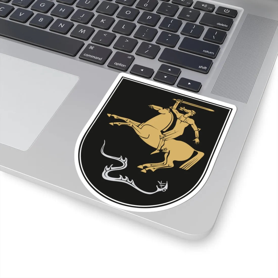 Vadoklių herbas (Lithuania) (Coat of Arms) STICKER Vinyl Kiss-Cut Decal - The Sticker Space