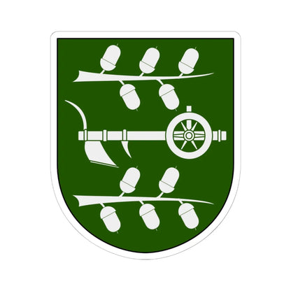 Vadsbo vapen (Sweden) (Coat of Arms) STICKER Vinyl Kiss-Cut Decal 6 Inch White - The Sticker Space