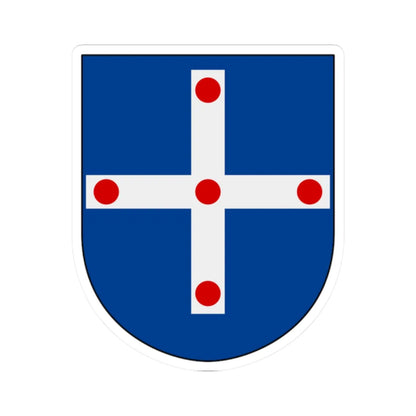 Vadstena församling vapen (Sweden) (Coat of Arms) STICKER Vinyl Kiss-Cut Decal 2 Inch White - The Sticker Space