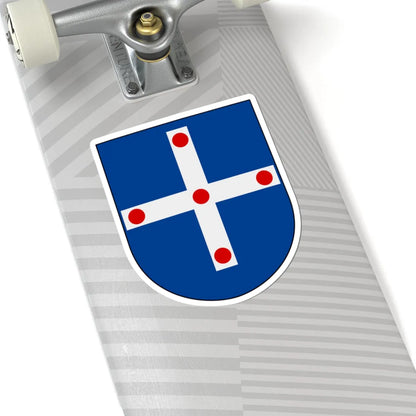 Vadstena församling vapen (Sweden) (Coat of Arms) STICKER Vinyl Kiss-Cut Decal - The Sticker Space