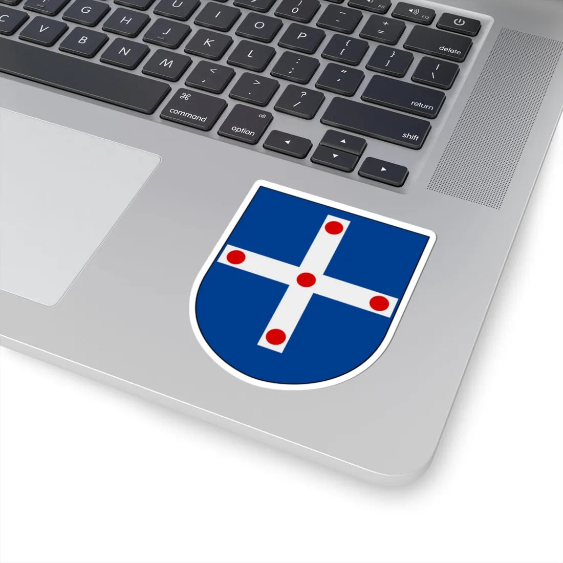 Vadstena församling vapen (Sweden) (Coat of Arms) STICKER Vinyl Kiss-Cut Decal - The Sticker Space