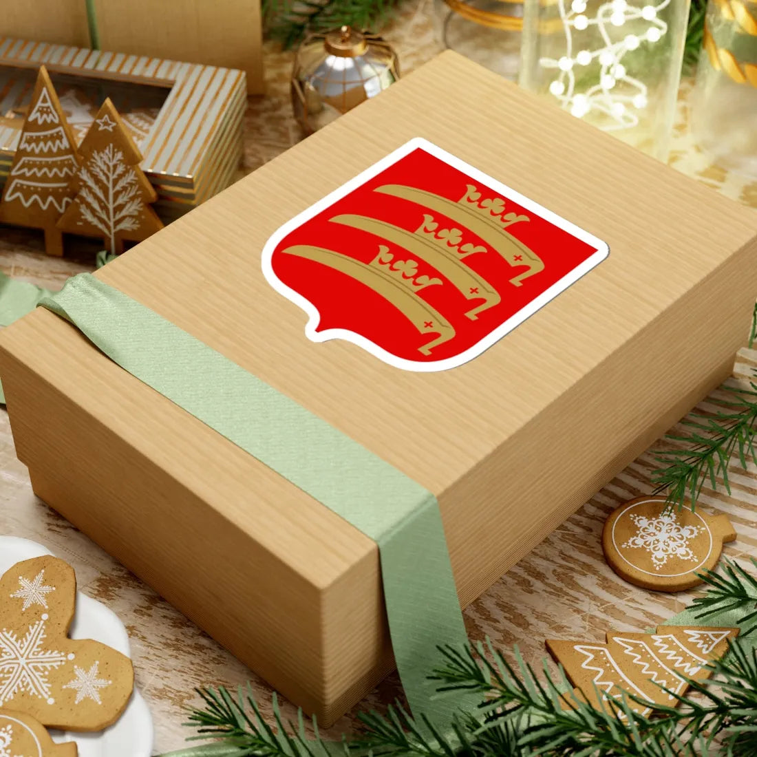 Vahto.vaakuna (Finland) (Coat of Arms) STICKER Vinyl Kiss-Cut Decal - The Sticker Space