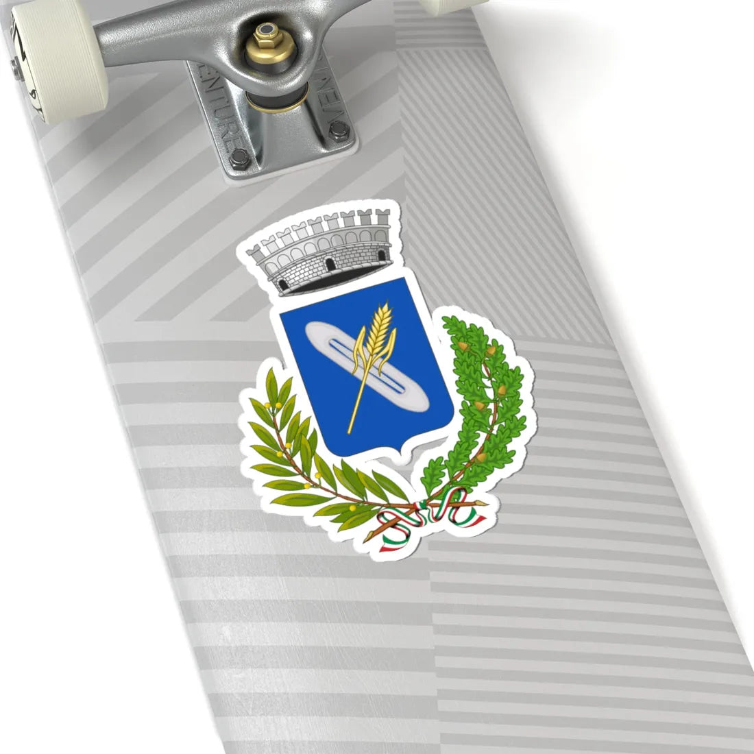 Vaiano-Stemma (Italy) (Coat of Arms) STICKER Vinyl Kiss-Cut Decal - The Sticker Space