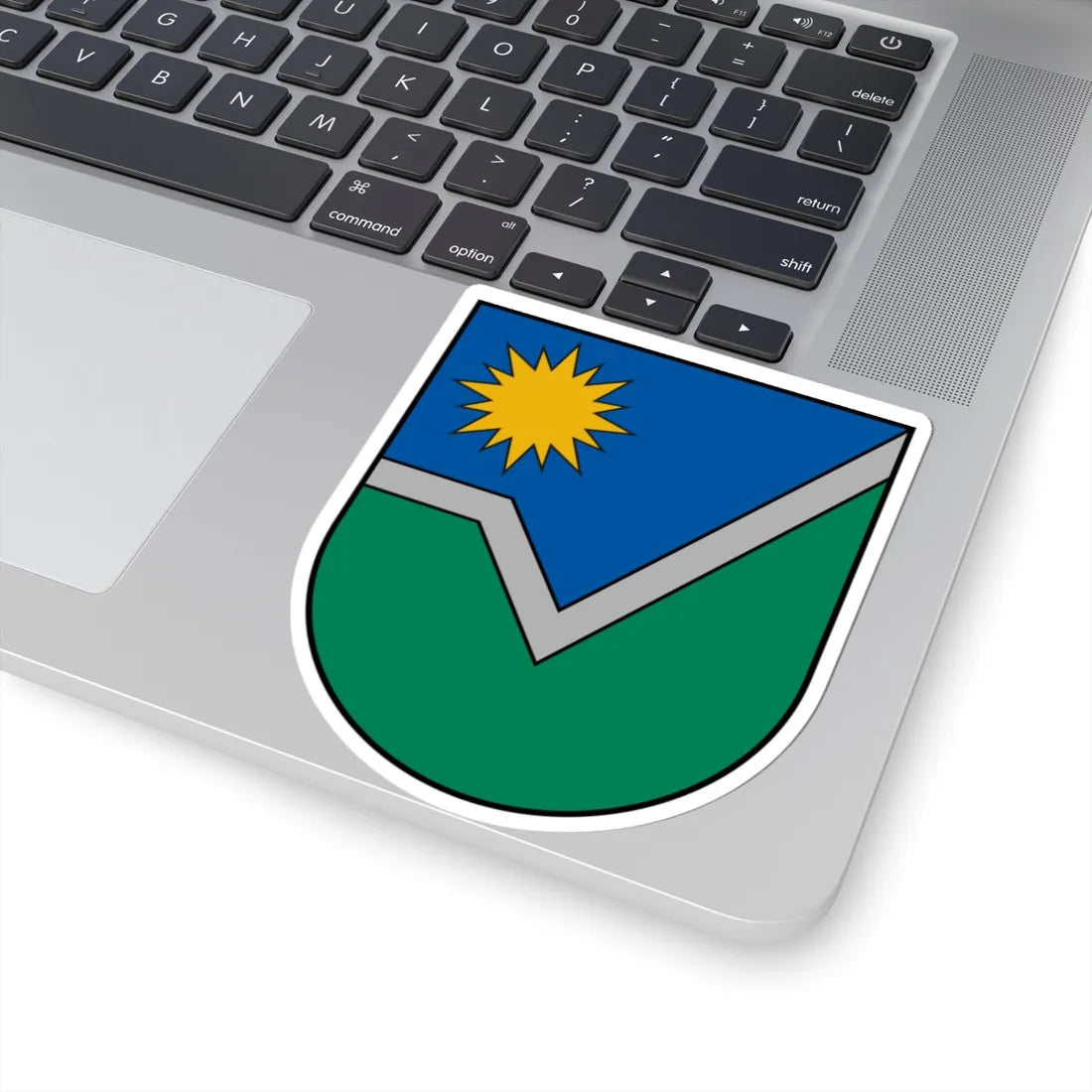 Vaiņodes novads COA (Latvia) (Coat of Arms) STICKER Vinyl Kiss-Cut Decal - The Sticker Space