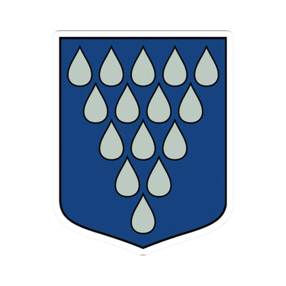 Vaives pagasts COA (Latvia) (Coat of Arms) STICKER Vinyl Kiss-Cut Decal 2 Inch White - The Sticker Space