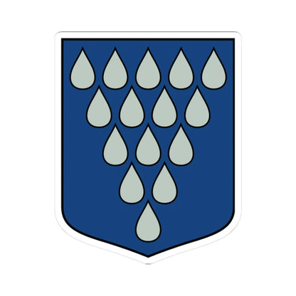 Vaives pagasts COA (Latvia) (Coat of Arms) STICKER Vinyl Kiss-Cut Decal 3 Inch White - The Sticker Space