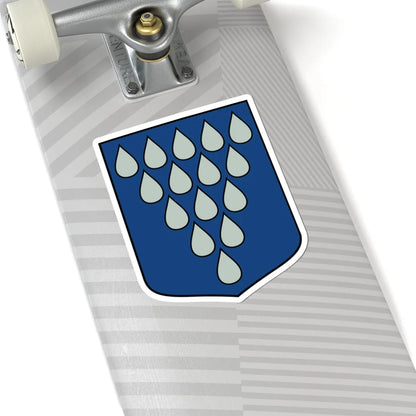 Vaives pagasts COA (Latvia) (Coat of Arms) STICKER Vinyl Kiss-Cut Decal - The Sticker Space