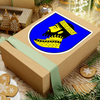 Val Müstair Kreis wappen (Switzerland) (Coat of Arms) STICKER Vinyl Kiss-Cut Decal - The Sticker Space