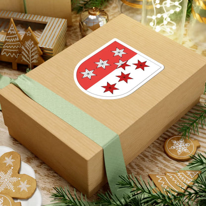 Valais coa old (Switzerland) (Coat of Arms) STICKER Vinyl Kiss-Cut Decal - The Sticker Space