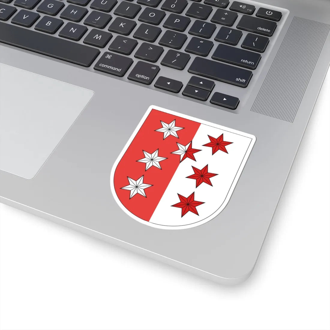 Valais coa old (Switzerland) (Coat of Arms) STICKER Vinyl Kiss-Cut Decal - The Sticker Space