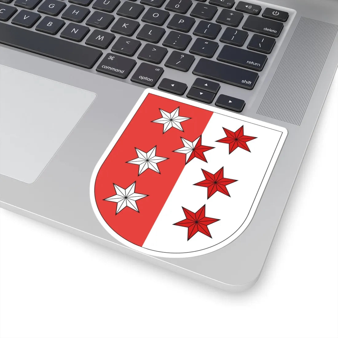 Valais coa old (Switzerland) (Coat of Arms) STICKER Vinyl Kiss-Cut Decal - The Sticker Space
