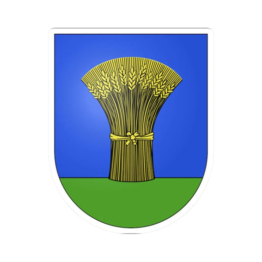 Valcolla-coat of arms (Switzerland) (Coat of Arms) STICKER Vinyl Kiss-Cut Decal 2 Inch White - The Sticker Space